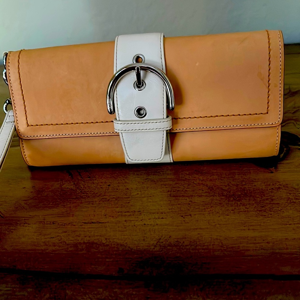 Coach Leather clutch